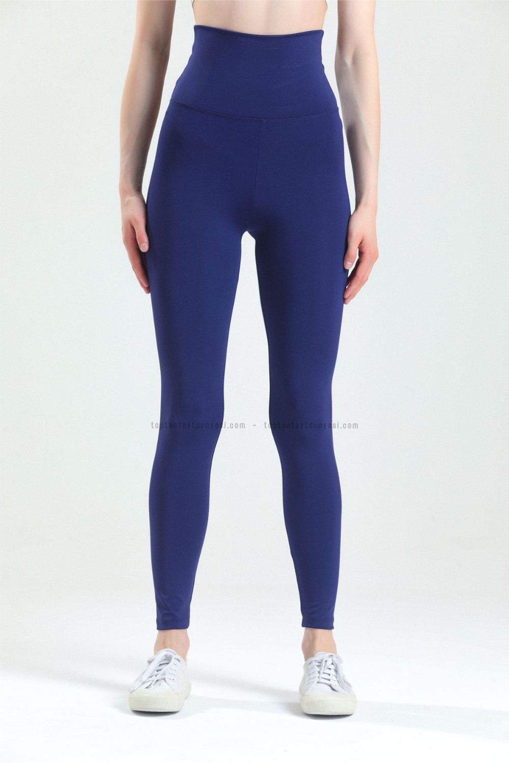 Toptan Korse Kemerli Tayt Larcivert