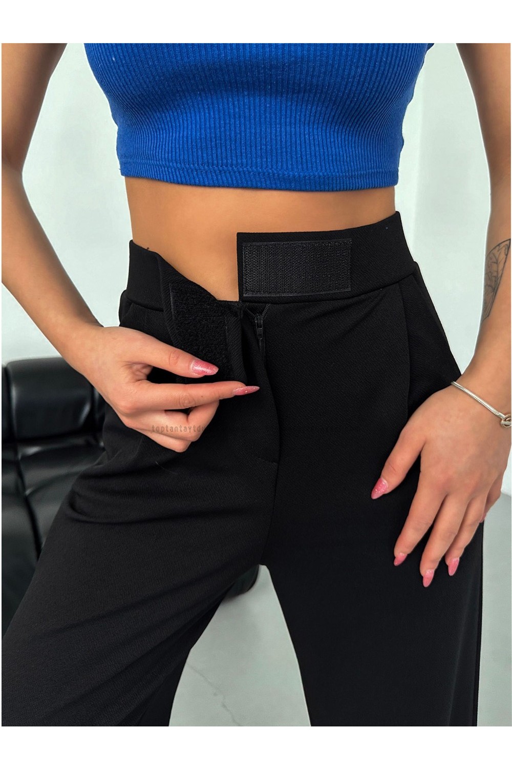 Toptan Palazzo Pantolon Cırtlı