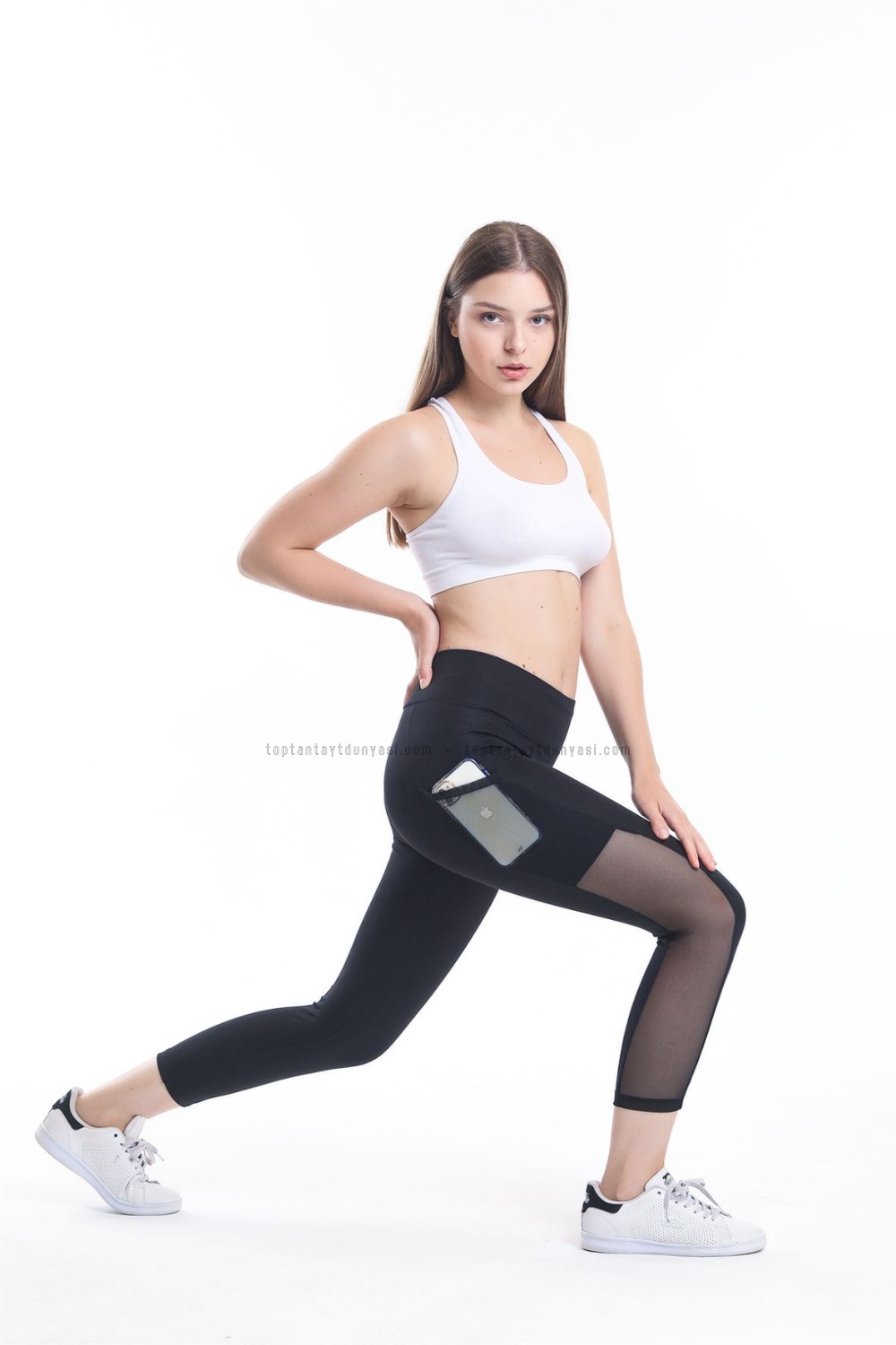 Toptan Fileli Cepli Tayt